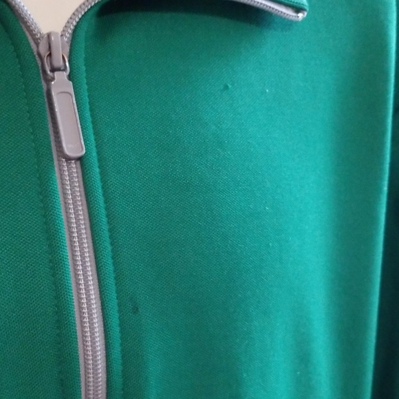 🌹3/$24🌹GAP EMERALD GREEN FLEECE LINED ZIP DOWN - Picture 3 of 8
